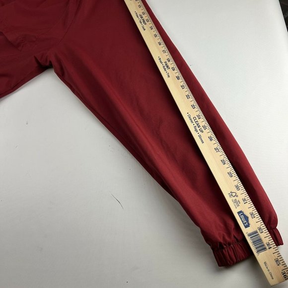 VTG Nike Full Zip Windbreaker Jacket Southern Illinois Saluskis Red XLT Tall - Picture 11 of 11